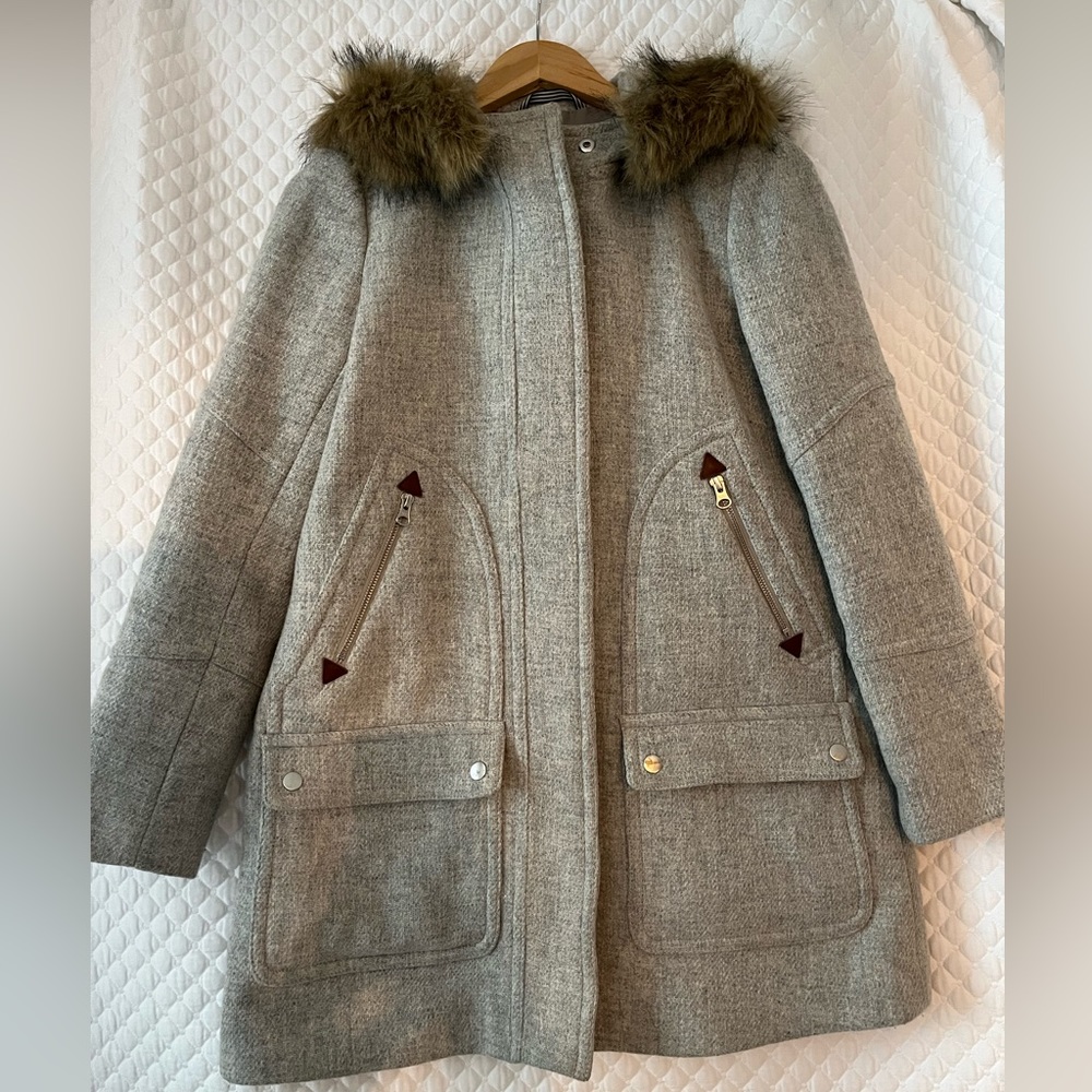 LIKE NEW J.Crew Chateau Parka